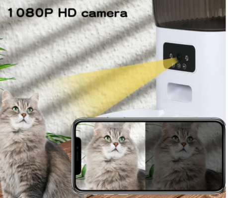 PaWz 5L Auto Pet Feeder Camera Smart Wi-Fi App Food Dispenser